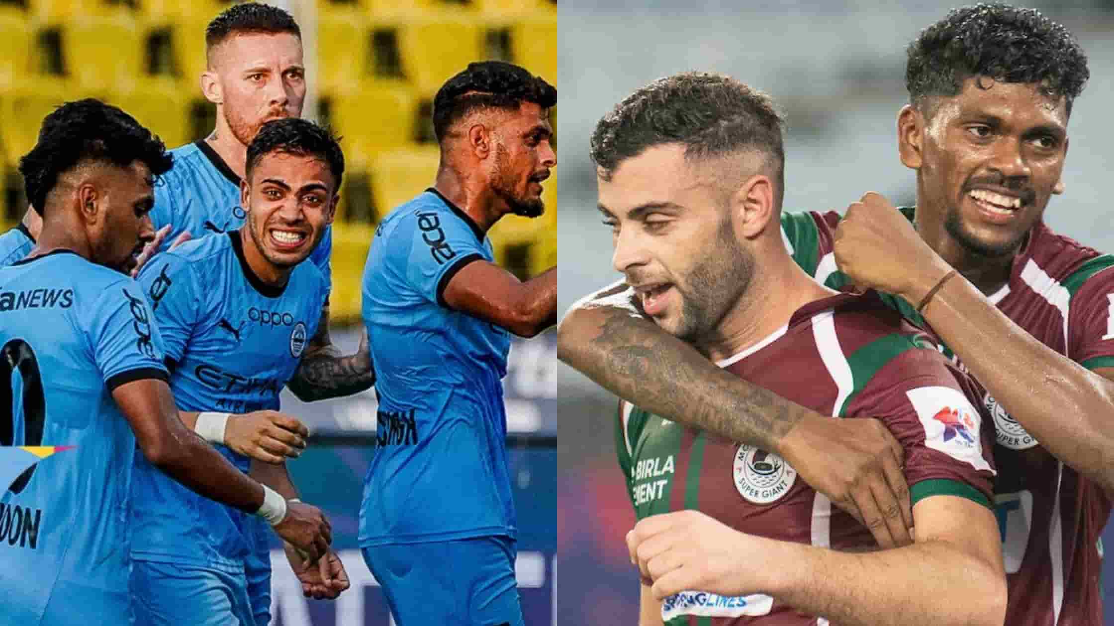 Mohun Bagan Super Giant vs Mumbai City FC Head-to-Head in ISL