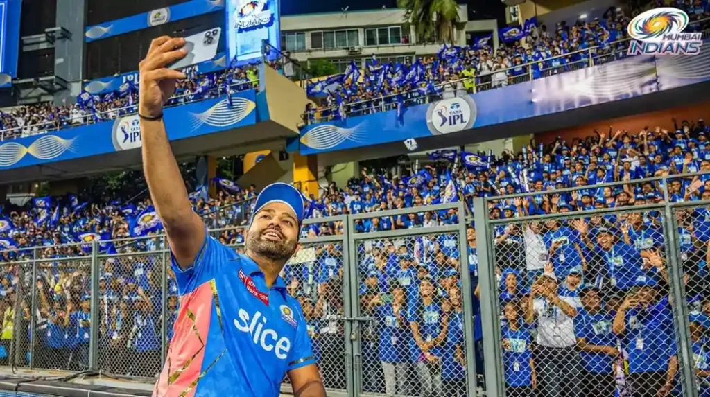 Rohit Sharma in Wankhede Stadium