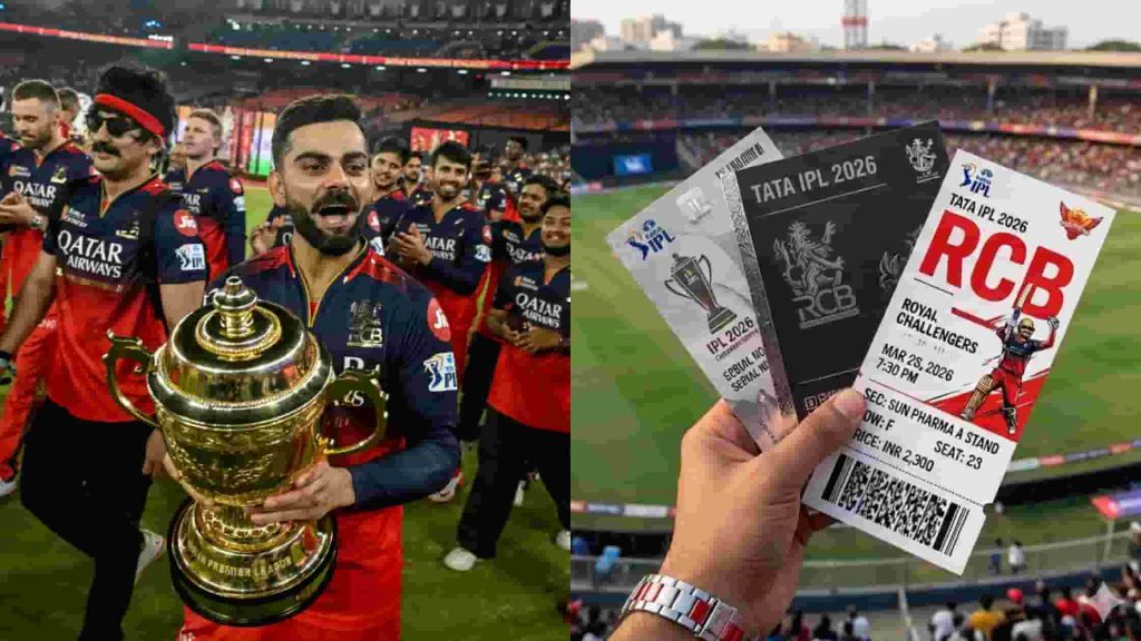 Royal Challengers Bengaluru Tickets IPL 2026