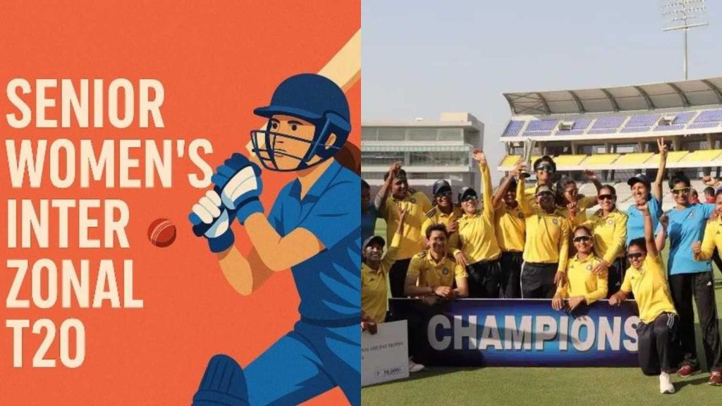 Senior Women's Inter Zonal One Day Trophy 2026 Points Table