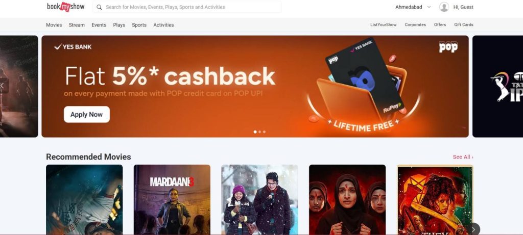 Visit BookMyShow Visit BookMyShow