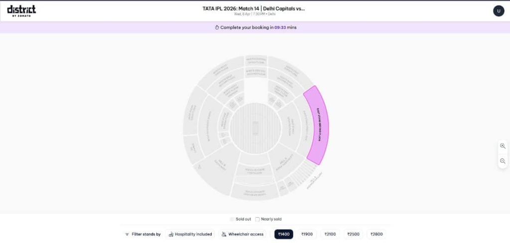 Choose Your Seats Choose Your Seats