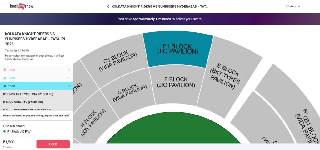 Choose the Seats Choose the Seats