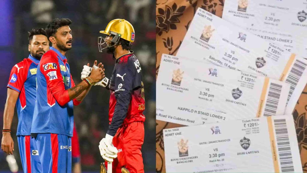 DC vs RCB IPL 2026 Match 39 Tickets