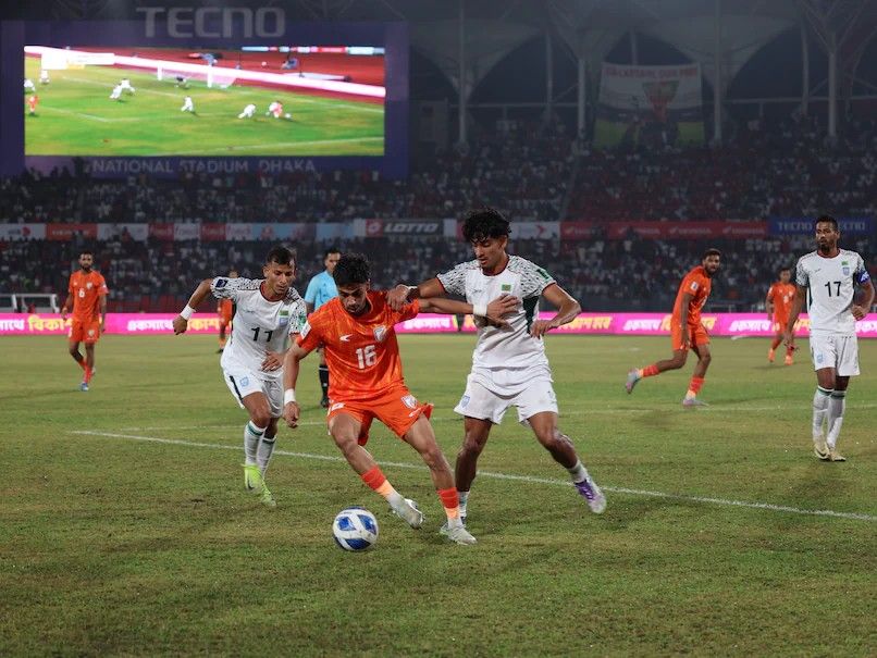 India vs Bangladesh Football Match