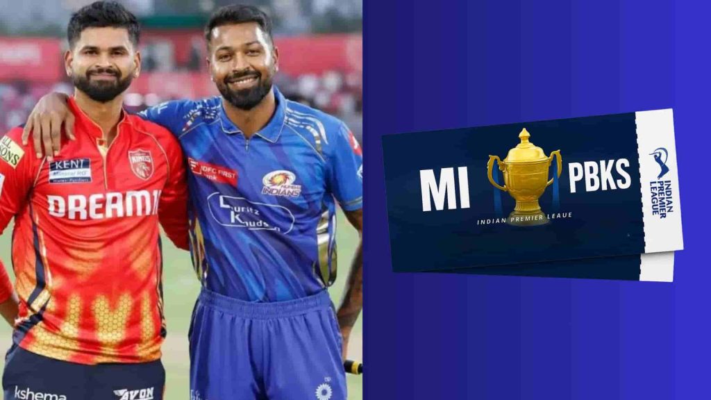 MI vs PBKS IPL 2026 Match 24 Tickets