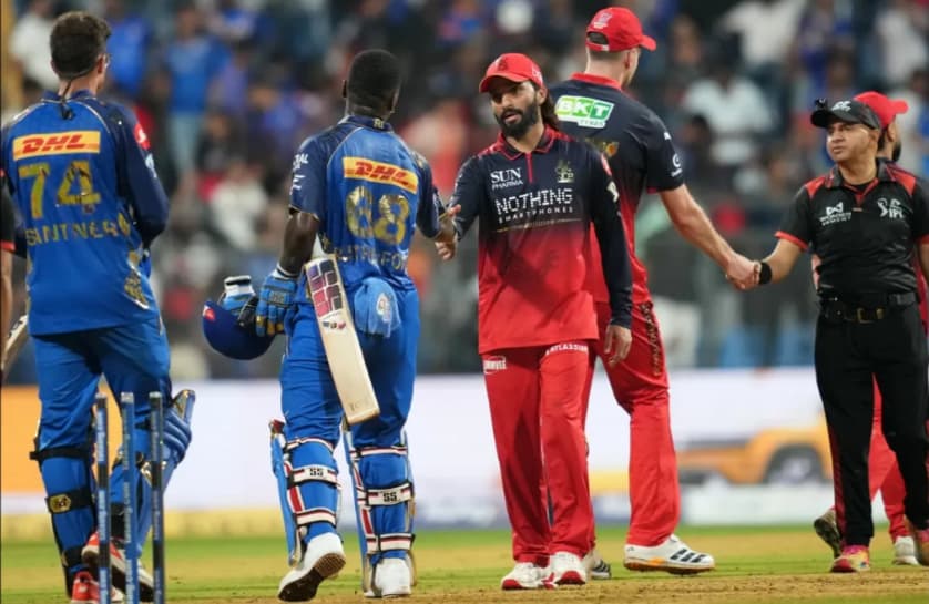 MI vs RCB IPL 2026 Match 20th Highlights