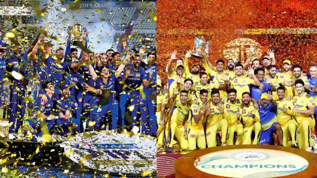 Most IPL Titles Won by a Team