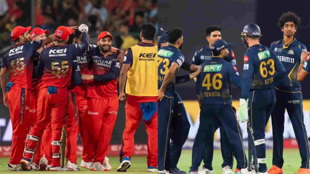 RCB vs GT Head-to-Head in IPL