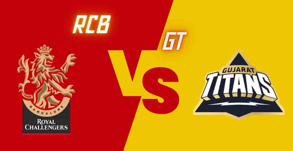 RCB vs GT Head-to-Head in IPL 