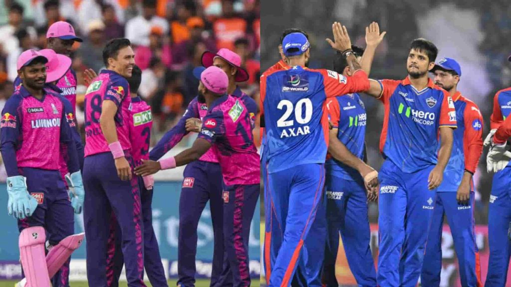 RR vs DC Head to Head in IPL