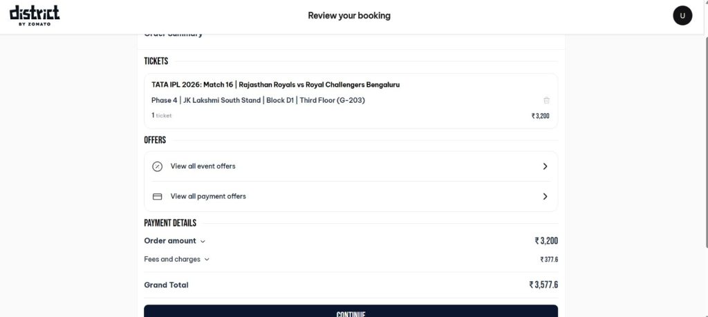 Review Order Summary and Apply Offers