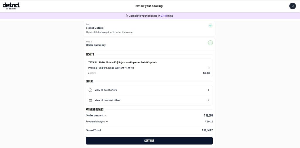 Review the Order Summary