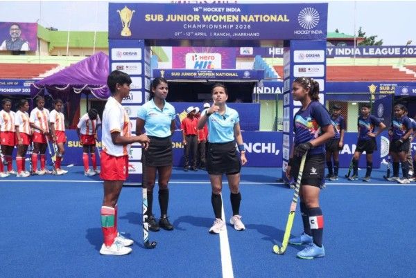 India Hockey Sub Junior Women Nationals 2026 Match Day India Hockey Sub Junior Women Nationals 2026 Match Day