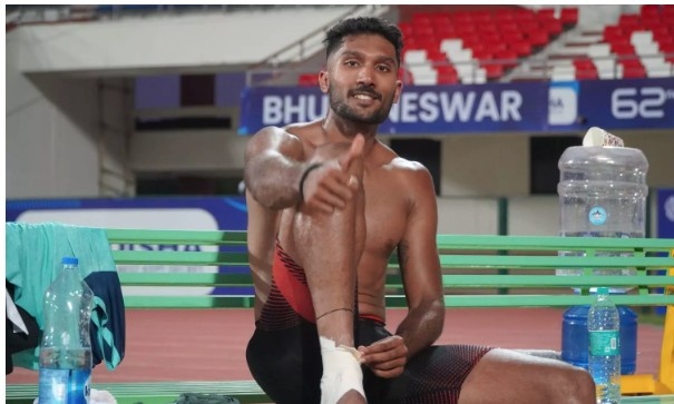 Tejaswin Shankar in Athletics Tejaswin Shankar in Athletics