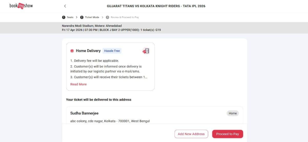 Select Delivery Mode