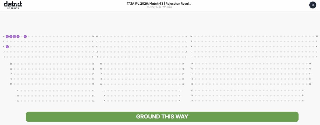 pick a seat, and click 