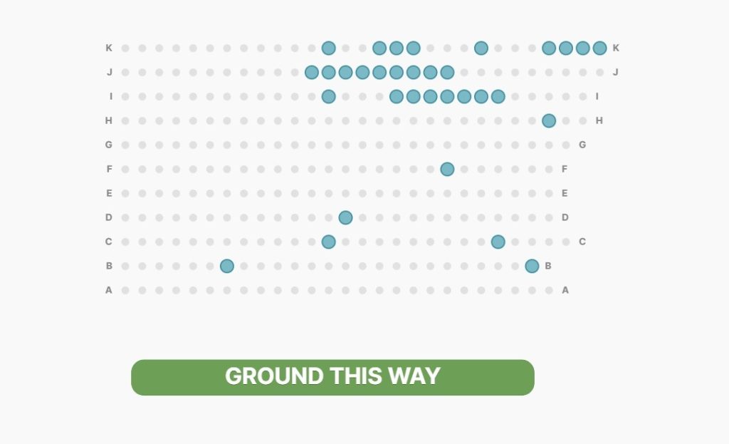 select your preferred seats