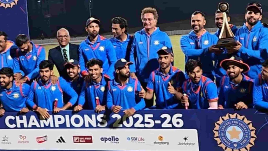BCCI Announces Ranji Trophy 2026-27 Schedule Starting Oct 11