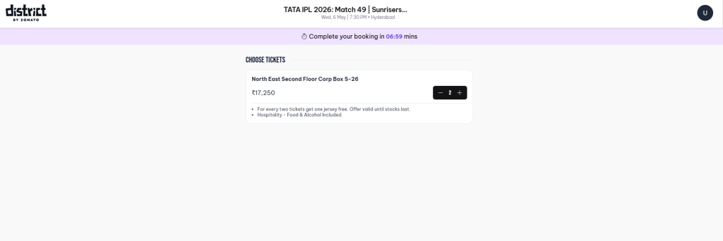 Choose the Number of Tickets