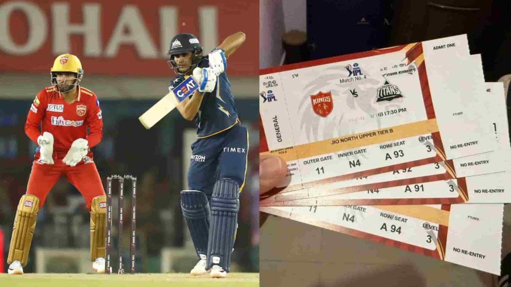 GT vs PBKS IPL 2026 Match 46 Tickets