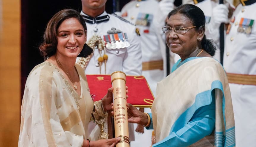 Harmanpreet Kaur Receives Padma Shri Honor in 2026