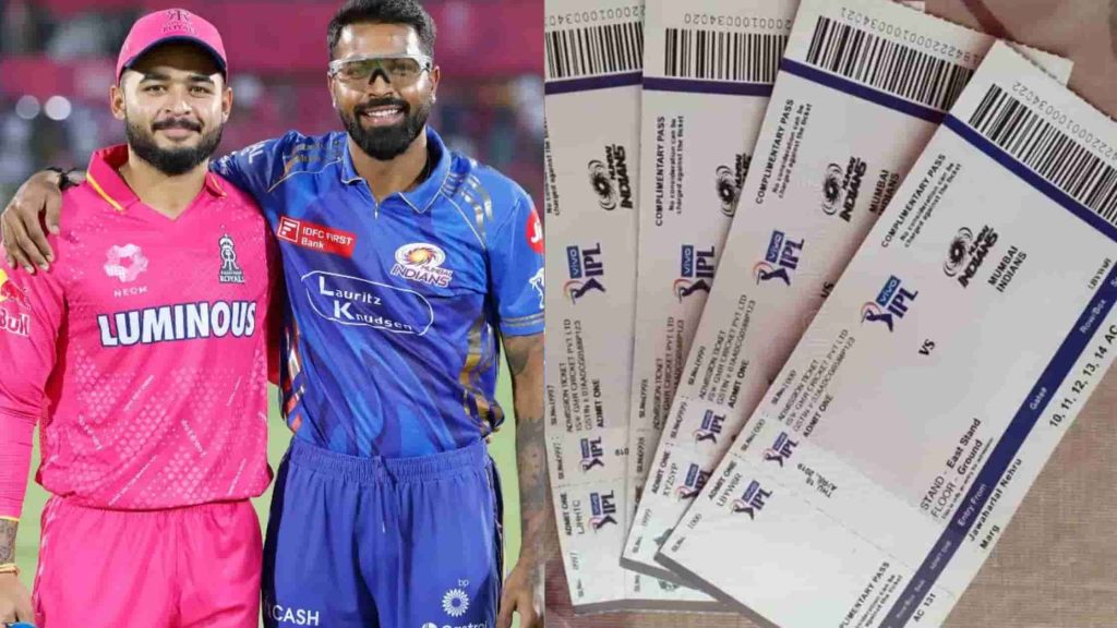 MI vs RR IPL 2026 Match 69 Tickets