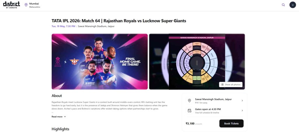 Search RR vs LSG Match 64 Search RR vs LSG Match 64