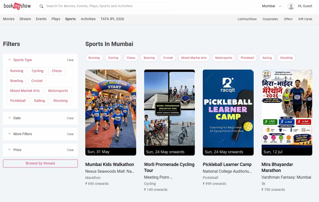 Visit BookMyShow Visit BookMyShow
