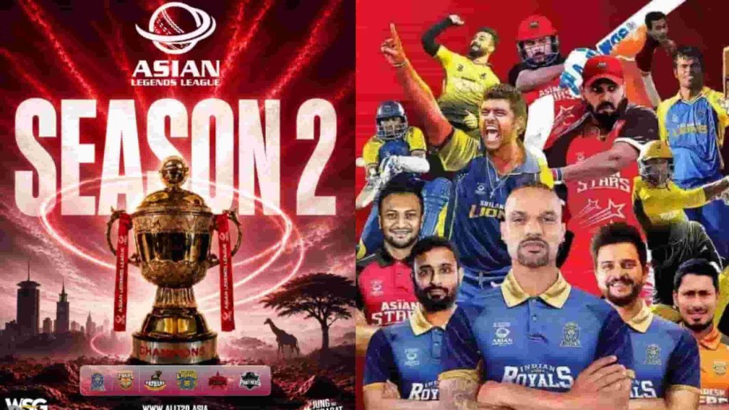 Asian Legends League 2026 Teams