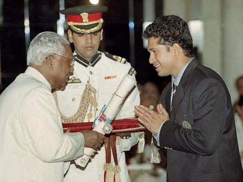 Sachin Tendulkar Recieves khel Ratna Award Sachin Tendulkar Recieves khel Ratna Award
