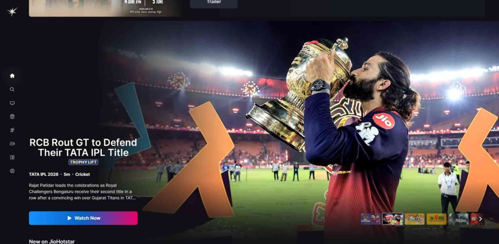 Visit JioHotstar Visit JioHotstar