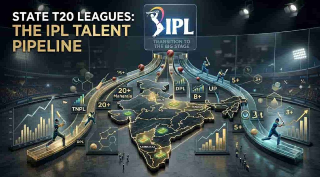 Which State T20 League Produces the Most IPL Players
